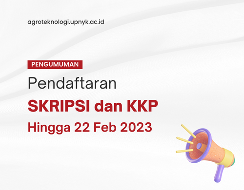 Program Studi Agroteknologi