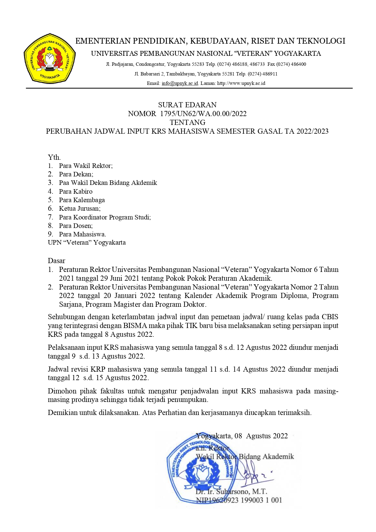 Program Studi Agroteknologi